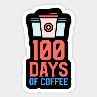 100 Days Of Coffee Sticker